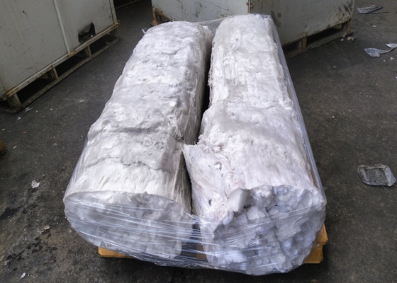 Compacted PE foam blocks