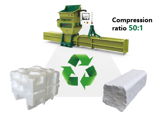 eps-recycling-compactor-machine