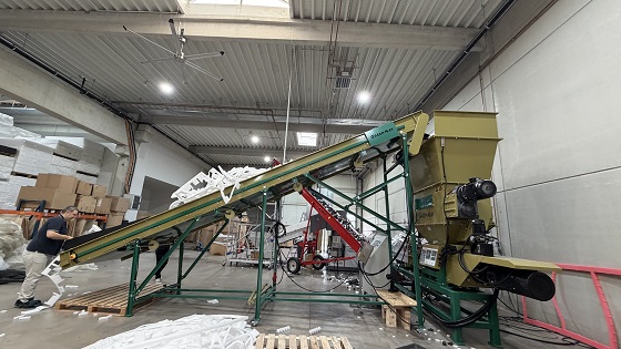 greenmax-foam-recycling-machine-in-Germany