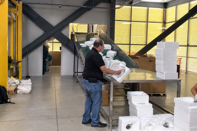 Sohnen Recycling Foam Waste